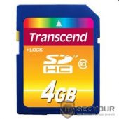 SecureDigital 4Gb Transcend TS4GSDHC10 {SDHC Class 10}