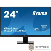 IIYAMA 23.8&quot; XU2493HS-B1 черный {IPS LED 1920x1080@60Hz 4ms 16:9 250cd 1000:1 178/178 D-Sub HDMI DisplayPort AudioOut 2Wx2}