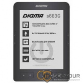 Электронная книга Digma S683G 6&quot; E-ink HD Carta 1024x758 Touch Screen/4Gb/microSDHC/frontlight серый [397357]