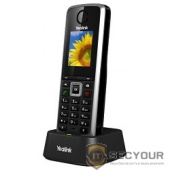 YEALINK W52H DECT Беспроводной телефон (трубка), HD звук, до 5 аккаунтов, цветной LCD-дисплей 1.8&quot;, поддержка PoE