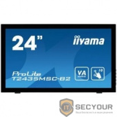 IIYAMA 24&quot; T2435MSC-B2 Touch черный {VA LED 1920x1080 8ms 16:9 250cd 178гр/178гр D-Sub DVI HDMI DisplayPort}