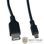 PERFEO Кабель USB2.0 A розетка - Mini USB 5P вилка, длина 0,5 м. (U4201)