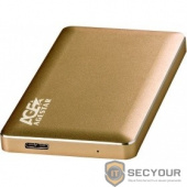 AgeStar 3UB2A16 (GOLD) USB 3.0 Внешний корпус 2.5&quot; SATA, алюминий, золотой, безвинтовая конструкция