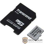 Micro SecureDigital 64Gb Transcend Class 10 TS64GUSDXC10V {MicroSDXC Class 10 UHS-I, SD adapter}