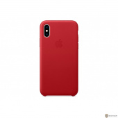 MRWK2ZM/A Apple iPhone XS Leather Case - (PRODUCT)RED