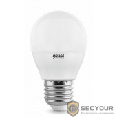 GAUSS 53216 Светодиодная лампа LED Elementary Шар 6W E27 420lm 3000K 1/10/100 0