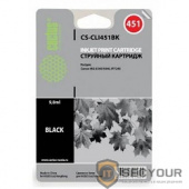 CACTUS CLI-451BK Картридж струйный CS-CLI451BK черный для Canon MG 6340/5440/IP7240 (10,2ml)