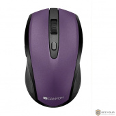 CANYON CNS-CMSW08V {2 in 1 Wireless optial mouse with 6 buttons, DPI 800/1200/1600, 2 mode(BT/ 2.4GHz), Violet}