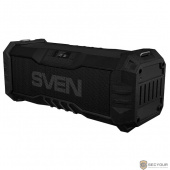 SVEN PS-430, черный (15 Вт, Waterproof (IPx5),Bluetooth, FM, USB, microSD, LED-дисплей, 2000мА*ч)