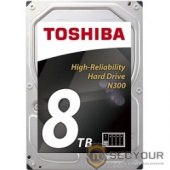 8TB Toshiba N300 (HDWN180UZSVA) {SATA 6.0Gb/s, 7200 rpm, 128Mb buffer, 3.5&quot; для NAS}