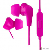 Perfeo наушники внутриканальные c микрофоном ALPHA розовые