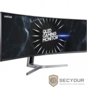 LCD Samsung 49&quot; C49RG90SSI черный {VA Curved 5120x1440 120Hz 4ms 32:9 600cd 3000:1 178/178 HDMI2.0 DisplayPort1.4 USB3.0}