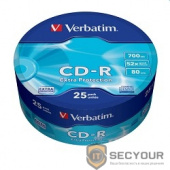 Verbatim  Диски CD-R  25шт. 52x 700Mb, Shrink (43726)