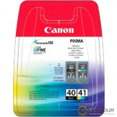 Набор картриджей Canon PG-40+CL-41 для Pixma IP1200/1600/2200/6210D/6220D, MP150/170/450
