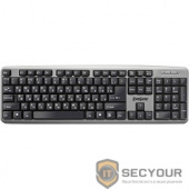 Exegate EX264086RUS Клавиатура Exegate LY-401, &lt;USB, серебристый корпус, 104кл, Enter большой&gt; Color box