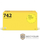 T2 CE742A Картридж (TC-H742) для HP CLJ Professional CP5225/5225n/5225dn (7000 стр.) жёлтый, с чипом, восст.