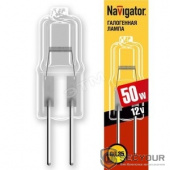 Navigator 94212 Лампа галогенная JC 50W clear G6.35 12V 2000h