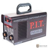 P.I.T Сварочный инвертор PMI200-D IGBT (200 А,ПВ-60,1,6-3.2 мм,4квт, от пониж.тока 170,гор старт) . [PMI200-D]