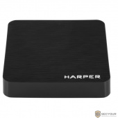 HARPER ABX-110 черный {Amlogic S905W Quad-Core Cortex-A53 2.0GHz; Оперативная память: 1GB DDR3; Постоянная память: 8GB eMMC}