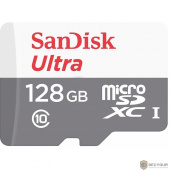 Micro SecureDigital 128Gb SanDisk SDSQUNS-128G-GN6MN {MicroSDXC Class 10 UHS-I}
