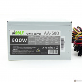 AirMax AA-500W Блок питания 500W ATX (24+4+6пин, 120mm (SCP)\(OVP)\(OCP)\(UVP)\ATX 12V v.2.3)