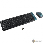 Комплект клавиатура+мышь мультимедийный Smartbuy 222358AG-K черный [SBC-222358AG-K]
