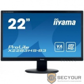 IIYAMA 21.5&quot; X2283HS-B3 черный {VA LED 1920x1080 4ms 16:9 3000:1 250cd 178гр/178гр D-Sub DisplayPort HDMI}