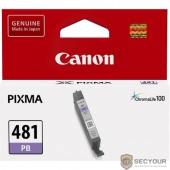Картридж струйный Canon CLI-481 PB 2102C001 фото голубой (5.6мл) для Canon Pixma TS8140TS/TS9140