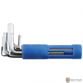 FIT IT Ключи шестигранные короткие CrV 8 шт ( 2-10 мм ) в пластиковом держателе [64190]