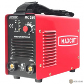 MAXCUT MC180 Аппарат сварочный [65300180] { 1ф - 220В;  потребляемая мощность:  4.5 кВА;  сварочный ток мин/макс:  20/180А;  ПВ-60%;  диаметр электрода:  1.6/4 мм }