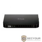 D-Link DSR-150/A4A/C1A Межсетевой экран с поддержкой VPN, 1 портом WAN + 8 портами LAN 10/100Base-TX 
