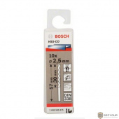 Bosch 2608585875 10 HSS-CO СВЕРЛ 2.5ММ