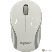 910-002735 Logitech Wireless Mini Mouse M187 White-Silver USB