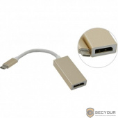 Telecom Кабель USB 3.1 Type-Cm --&gt; DP(f) {3840x2160@30Hz, 10Gbps , 0,15m} [TCA422]