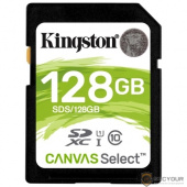 SecureDigital 128Gb Kingston SDS/128GB {SDXC Class 10, UHS-I}
