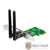ASUS PCE-N15  WiFi Adapter PCI-E (PCI-Ex1, WLAN 300Mbps, 802.11bgn) 2x ext Antenna