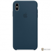 iPhone XS Max Silicone Case - Pacific Green