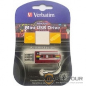 Verbatim USB Drive 32Gb Mini Cassette Edition Red 49392 {USB2.0}
