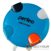 Perfeo USB-HUB 4 Port, (PF-VI-H020 Blue) синий