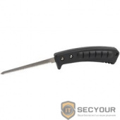 Выкружная мини-ножовка для гипсокартона ЗУБР 150 мм, 17 TPI (1.5 мм), пласт. рукоятка [15178_z01]