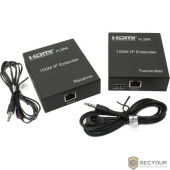 ORIENT VE046, HDMI IP extender (Tx+Rx), активный удлинитель до 150 м по одной витой паре, HDMI 1.3, 1080p@60Hz, HDCP, (30906)