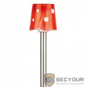 ЭРА Б0007509 Садовый светильник SL-SS36 Красный, серый, белый {на солнечной батарее, нержавеющая сталь, 36 см}