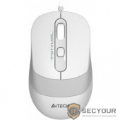 A-4Tech Мышь FStyler FM10  WHITE белый/серый оптическая (1000dpi) USB [1147676]