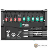 WERA (WE-057682) Bit-Check 10 Impaktor 2 набор бит, 10 предметов