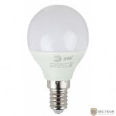 ЭРА Б0019075 ECO LED P45-6W-827-E14 Лампа ЭРА (диод, шар, 6Вт, тепл, E14)