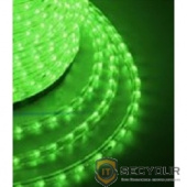 Neon-night 121-124-4 Дюралайт LED, постоянное свечение (2W) - зеленый Эконом 24 LED/м , бухта 100м
