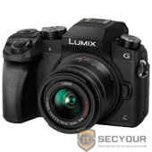 PANASONIC Lumix DMC-G7 Kit 14-42mm / F3.5-5.6 II ASPH. / MEGA O.I.S. lens черный