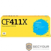 T2 CF411X Картридж TC-HCF411X для HP CLJ Pro M377/M452/M477 (5000стр.) голубой,  С ЧИПОМ