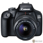 Canon EOS 4000D KIT черный 18Mpix 18-55mm f/3.5-5.6 2.7&quot; 1080p Full HD SDXC Li-ion (с объективом)