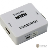 Telecom Конвертер VGA + аудио =&gt; HDMI (TTC4025) [6937510891559]